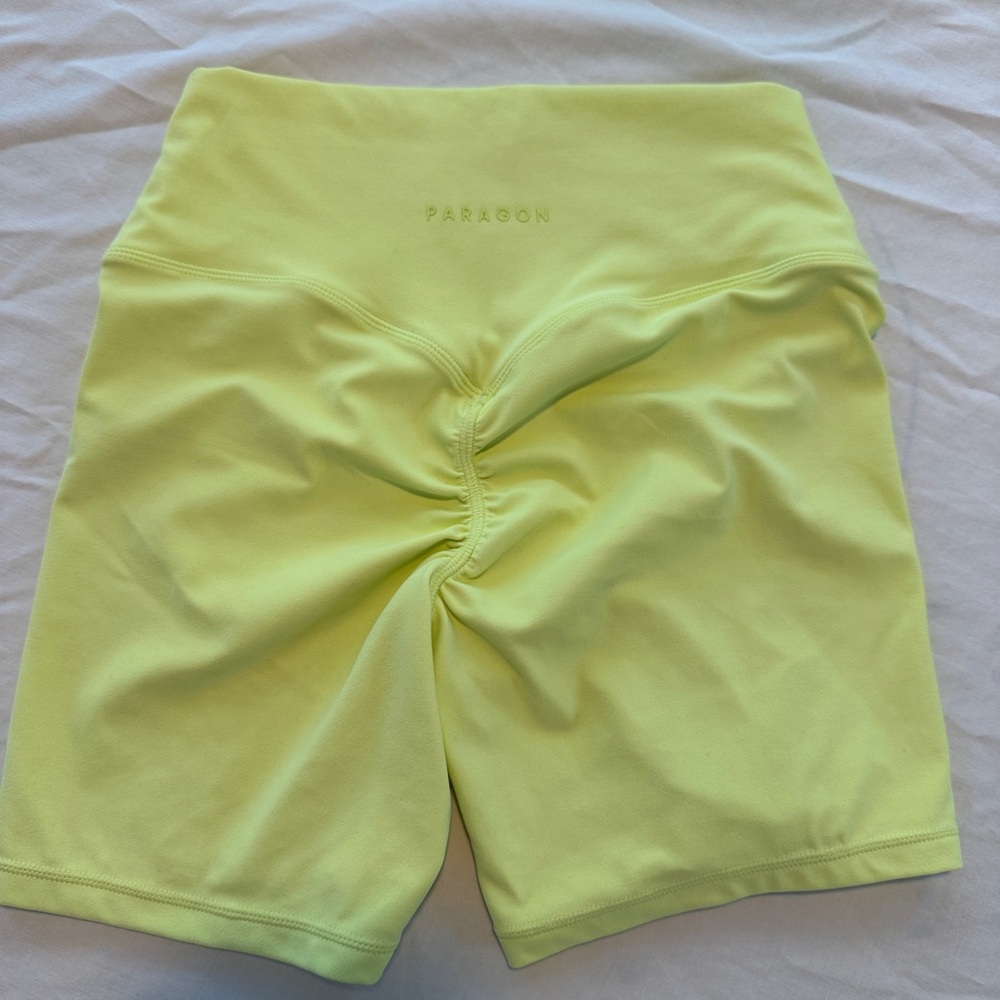PARAGON Women's Lemon 🍋 lime 🍋‍🟩 Bike Shorts
